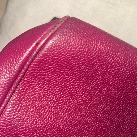 Kate Spade Raspberry Satchel Bag with Structured Design - Picture 7 of 8